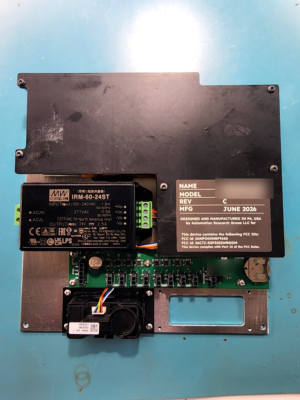 The actual ARG-built Genesis 360 controller board